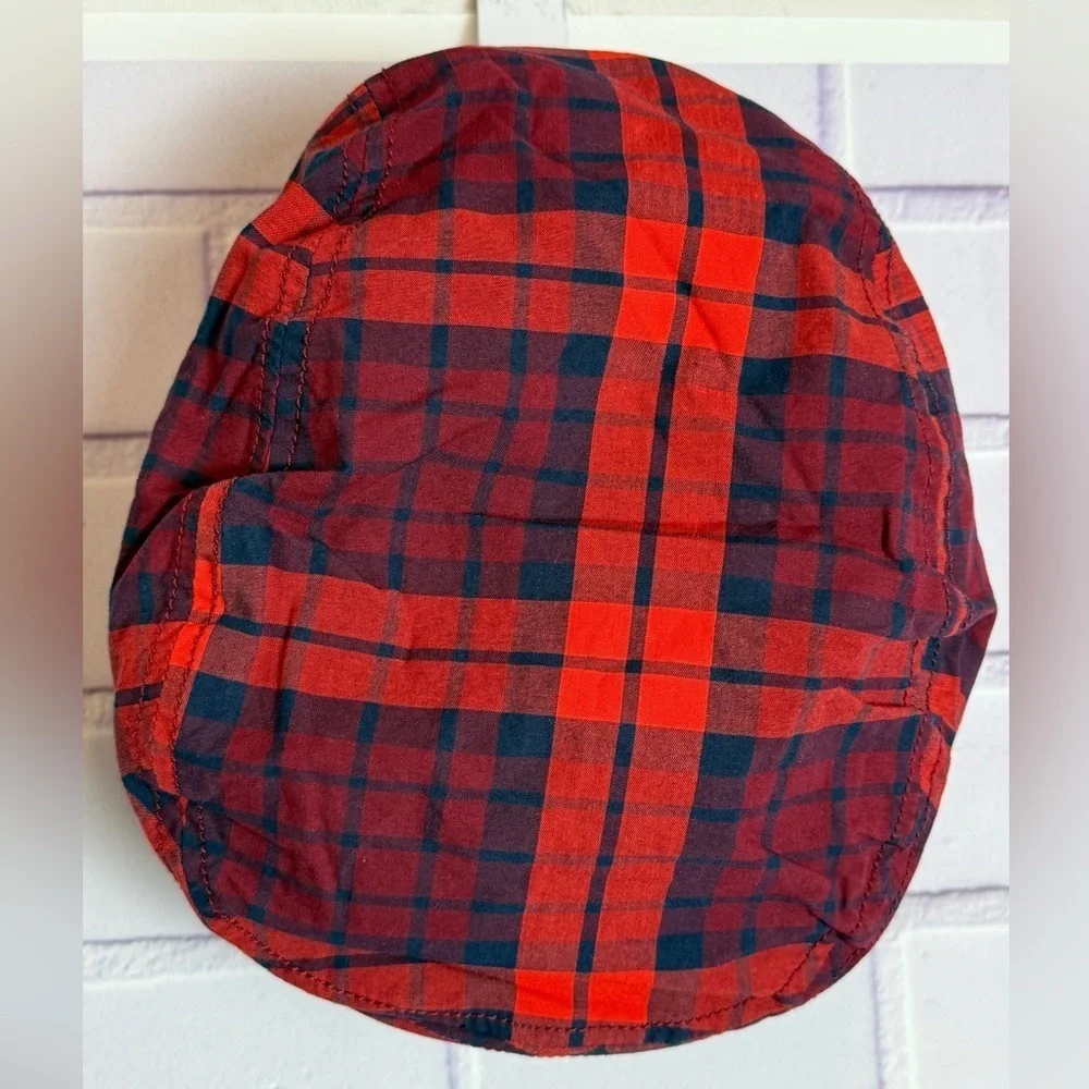 Gymboree Red Plaid Beret / Hat Size S (boys)
